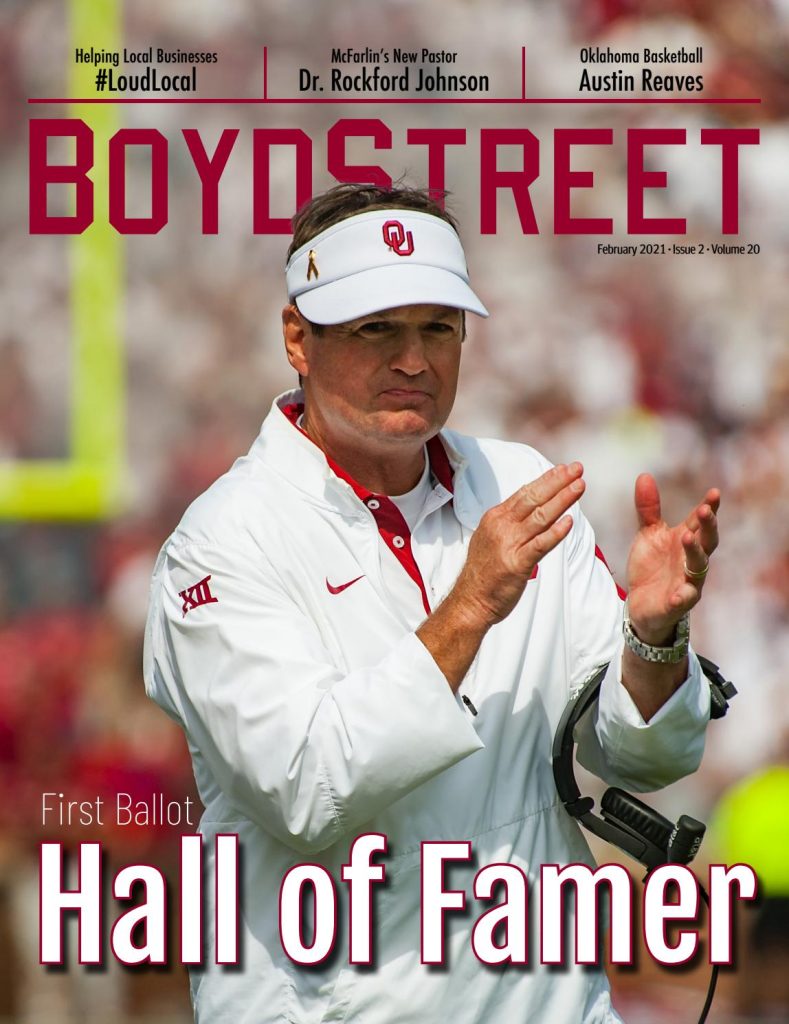 Boyd Street Magazine February 2021 - Hall of Famer Bob Stoops